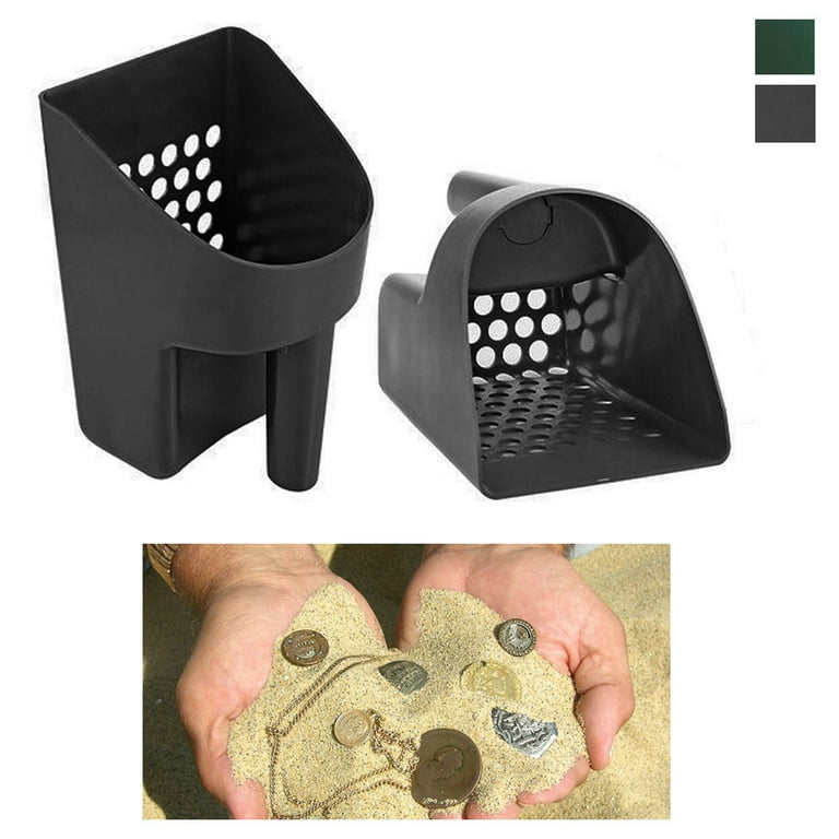 Heavy Duty Metal Detector Digging & Sifting Scoop EZ to dig in Tough Wet Beach Sand Heavy Duty Metal Detector Digging & Sifting Scoop EZ to dig in Tough Wet Beach Sand