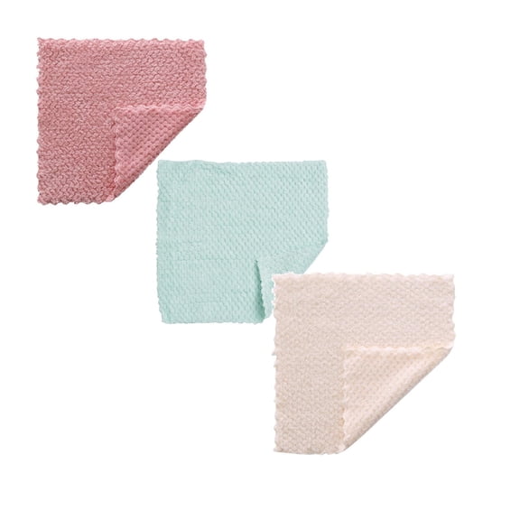 1 Towel*1+1 Towel*1+1 Towel*1 Lazy Person'S Cleaning Cloth Household Chores Kitchen Cleaning Dishwashing Cloth Non Stick Oil Lace Teak Oil Removing and Water Absorbing Scouring