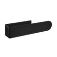thumbnail image 1 of 1*Towel Rack Black Clearance! Ynlkorvg Hand Towel Holder Hand Towel Strip Self Adhesive Bathroom Towel Strip Affixed To Wall Stainless Steel Brush in Black Bathroom Kitchen Bedroom, Storage Rack, 1 of 9