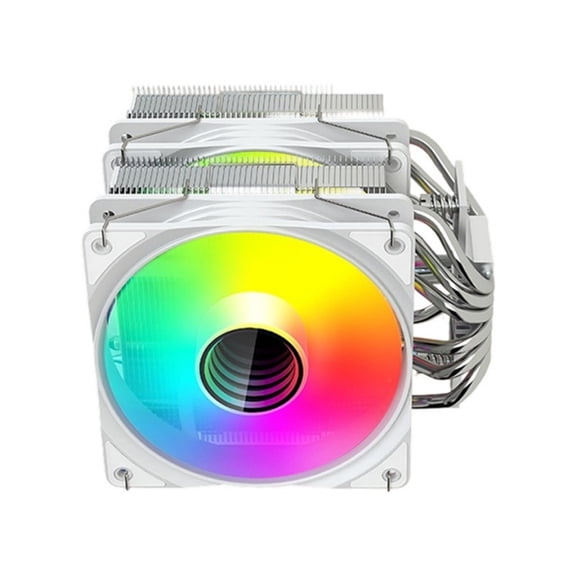 1. Tower ARGB CPU 6Heat Pipes PWM Fan Control 145mm Height Quiet Cooling for AM5/LGA1700 Systems