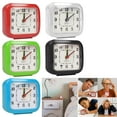 thumbnail image 1 of 1 Travel Alarm Clock Battery Operated Analog 12 Hours Home Decor US SHIP, 1 of 6