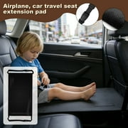 1* Travel Hammock Footrest For Airplane & Car Seats - Extender Pad With Adjustable Straps, Compact & Portable Design - For Teens, Teenagers, S, Travel, Camping, Road Trips