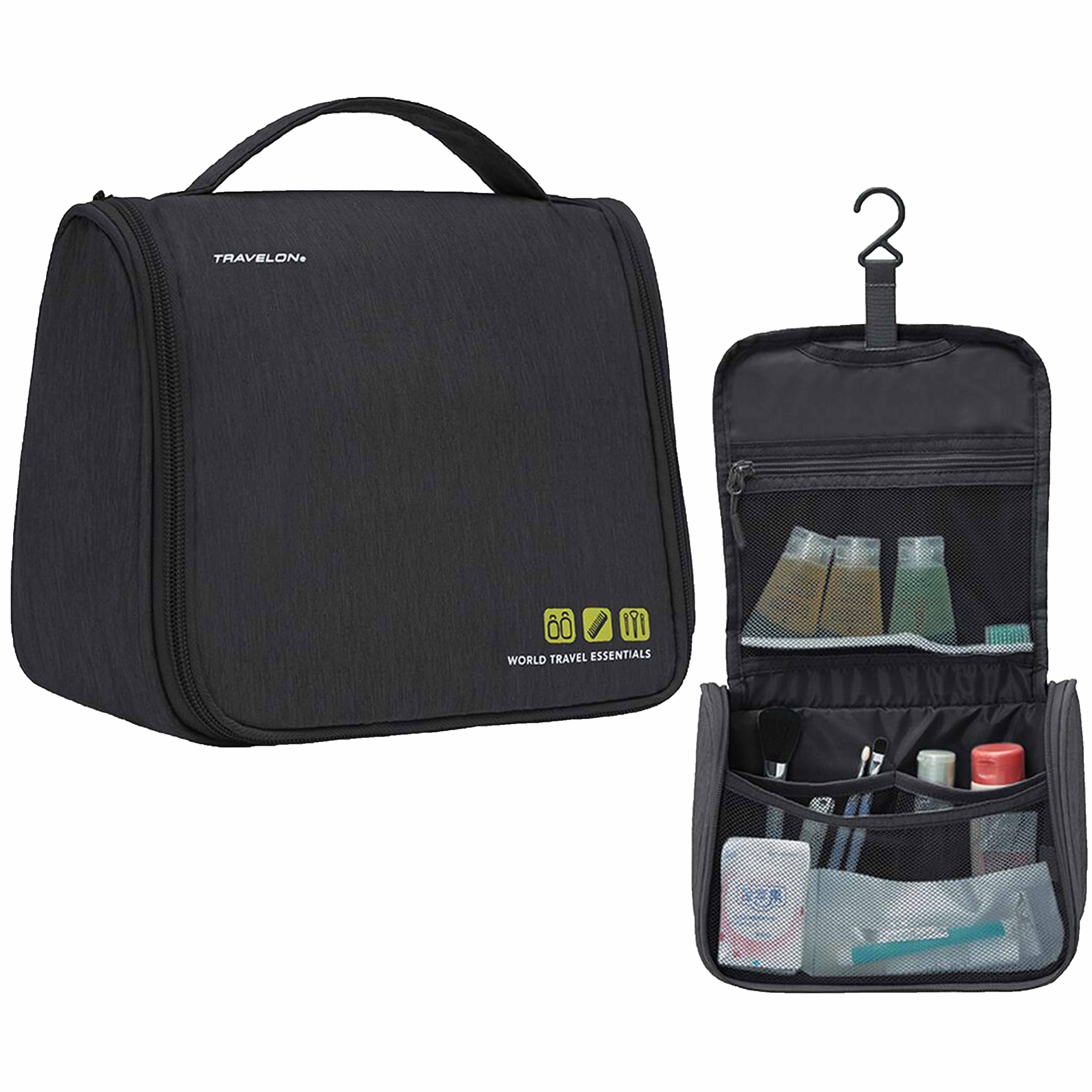 1 Travelon Toiletry Bag Hanging Organizer Travel Cosmetic Makeup Pouch
