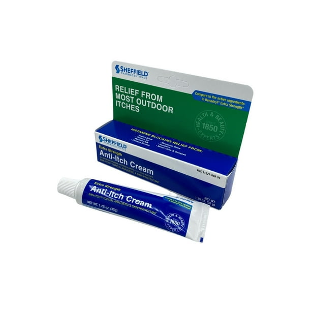 1 Tube Topical 1.25 Oz Antiitch Cream Histamine blocker (MS60746