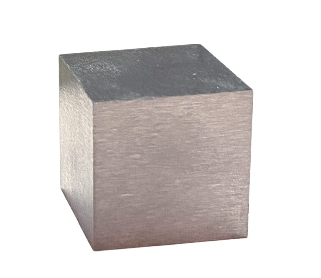 1'' Tungsten Solid Cube Block Carbide Ingot Pure Element W 74 Aerospace