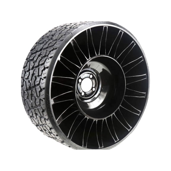 (1) Tweel Turf Tire Assembly by Michelin X 24x12.00-12 Compatible With Scag V-Ride 61" Patriot 61"