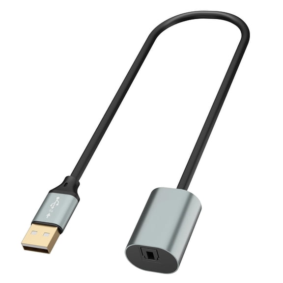 1. USB CREATE Fiber Cable for Hi-Res Lossless Sound Transmission Between Media Devices