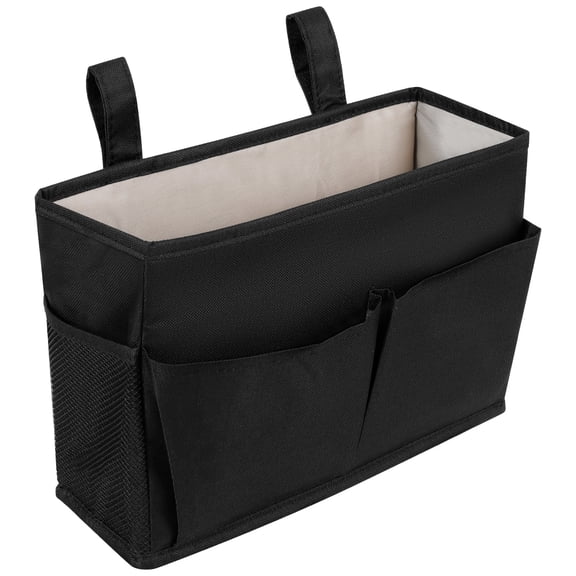 1 Unit 11x7 Inch Cotton Linen Bedside Storage Caddy Professional Spatial Consolidation