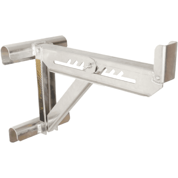 1 Unit 2-Rung Ladder Jack E-LJ20, Aluminum Jack for Scaffolding Extensions and Work Platforms, Scaffold, Masonry, Painting, Roofing Tool for Job Site and Home Improvement