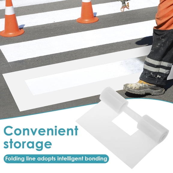 1 Unit 235x30 CM Silicone Line Marking Stencil Professional Spatial Delineation1pc)