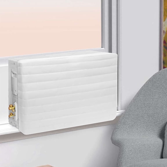 1 Unit 25x17 Inch Cotton Air Conditioner Cover Professional Dustproof Shieldingm)