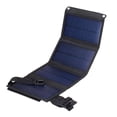 thumbnail image 1 of 1 Unit 30W PET Monocrystalline Solar Panel Professional High Efficiency Charging（black), 1 of 10
