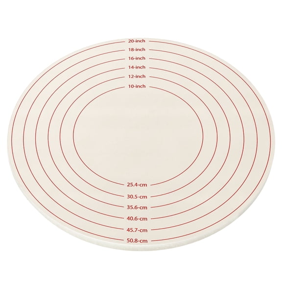 1 Unit 52 CM Cotton Pastry Mat Professional Non Stick Surface Calibrationasshown)