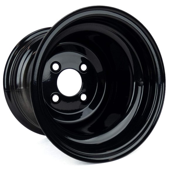 Universal Black Wheel 4 Lug Fits Hustler Bad Boy Gravely Ariens BigDog Scag