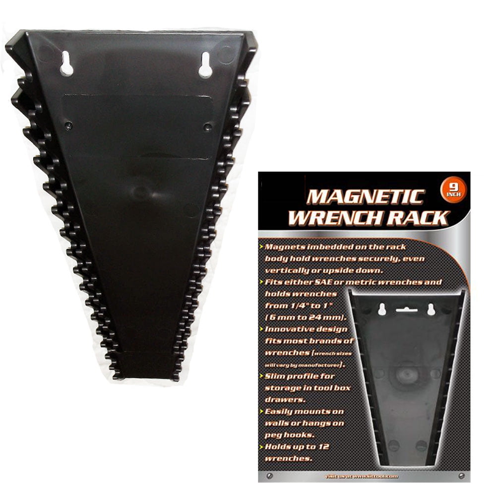Wrench Socket Rack 1 Universal Magnetic Wrench Tray SAE Metric Socket Rack Toolbox ...