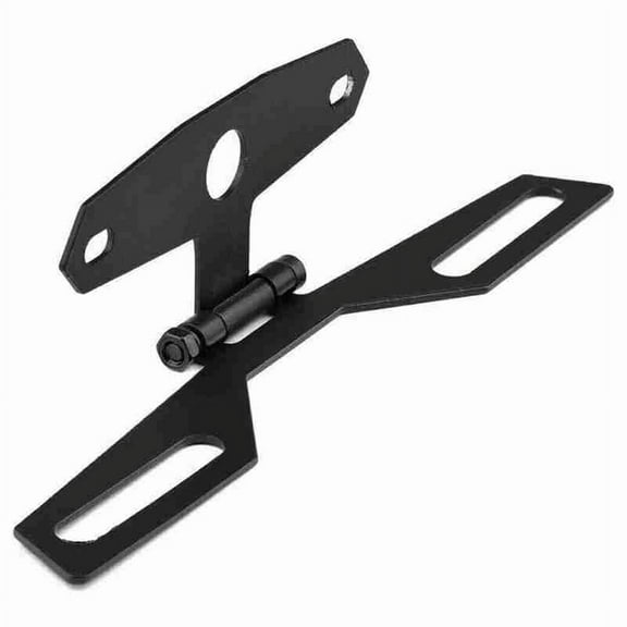 1* Universal Motorcycle License Plate Holder Tail Rear Light Bracket Mount Parts N4I8