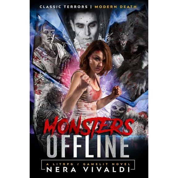 1-Up Horror: Monsters Offline : A LitRPG / GameLit Novel (Series #2) (Paperback)