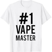 #1 VAPE MASTER STOP SMOKING AND START VAPING E-Cig giftidea T-Shirt