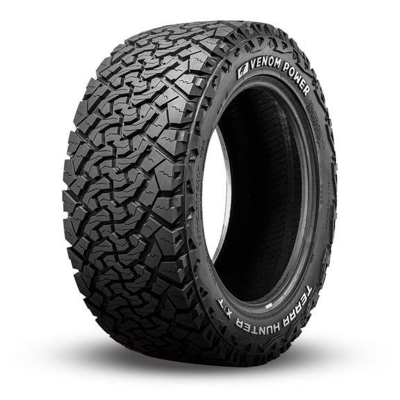 1 Venom Power Terra Hunter X/T RWL 35x12.5x20 121R 10 PR All Terrain 50K Mileage TVPXT08R / 35/12.5/20 / 3512.520