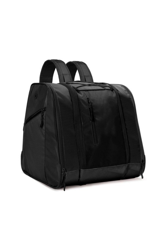 1. Ventilated Ski Skate Boot Backpack with Adjustable Straps, Water-Resistant Oxford Fabric for Outdoor Travel & Sports