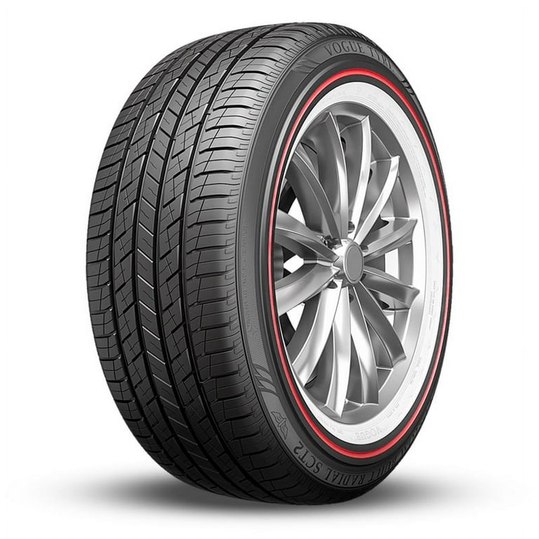 1 Vogue Custom Built Radial SCT2 285/45R22 114H Red/White 1 Vogue Custom Built Radial SCT2 285/45R22 114H Red/White