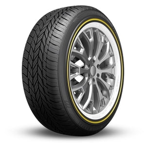 Vogue Tyre 1 Vogue Tyres Custom Built Radial 235/60R16 104H White/Gold Sidewall Tires 460AA 0.3075.191 / 235/60/16 / 2356016 Sansujyuku sansujyuku.com