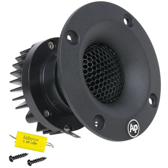 1" Voice 8 Ohm Coil 50 Watt RMS Neodymium Titanium Super Tweeter Pair ATQ-1225ND