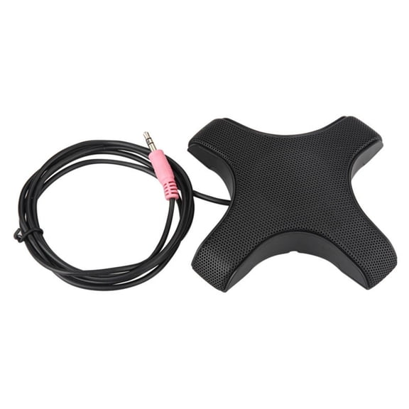 1.Voice Pickup Conference Mic w/ Cancellation, 3.5mm/USB for Streaming & Meetings