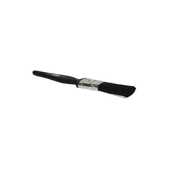 1" Wall Firm, Polyester Bristle, Paint Brush, Plastic Handle 0008612800 Pack of 12
