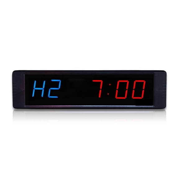 1" Wall Led Digital Clock Clock Remote Timer Gym Timer