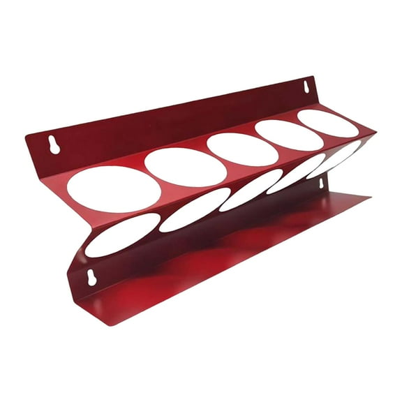 1 Wall Mount Spray Bottle Holder Sturdy Metal Space Saving Rack for Detailing Tools and Cleaning Supplies