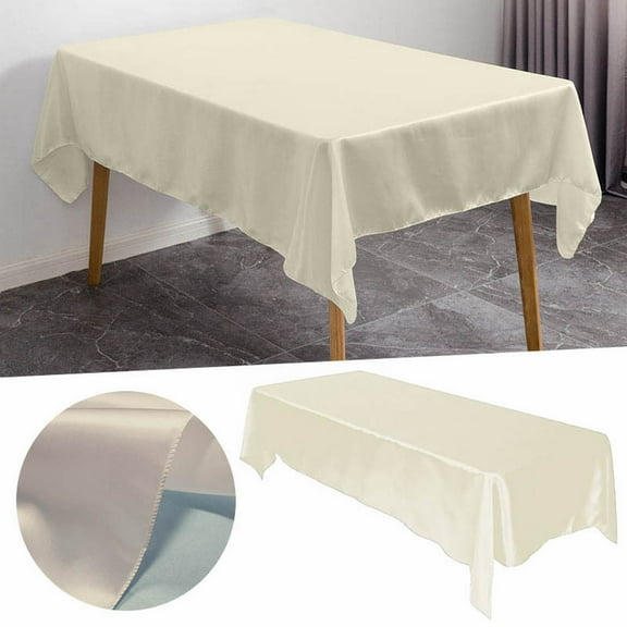 1* Wallpaper Hotel Banquet and Wedding Scene Solid Color Rectangular Smooth Cloth Table Cloth Satin Table Cloth Table Cloth