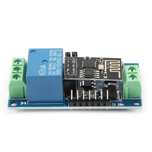 1-Way 12V WiFi Relay Switch Module for Smart Home Wireless Local Area Network Phone Control Component