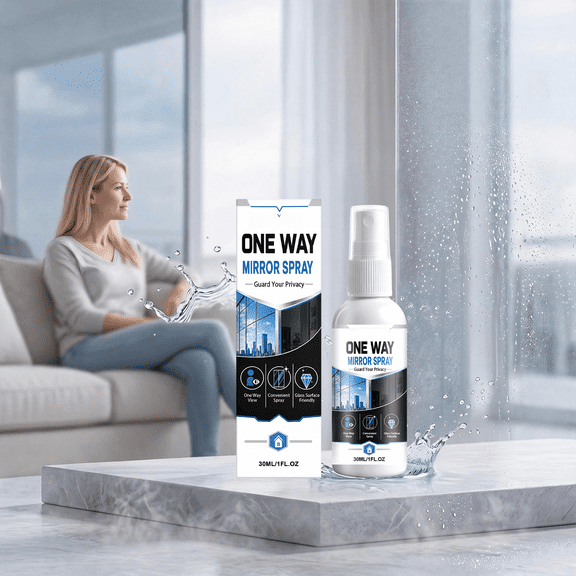 1 Way One Way Mirror, Privacy Window Film One Way, One Way Privacy Window Film Day and Night, Window Film for Privacy, Glass Film for Windows Privacy, -On Reflective Glass Coating