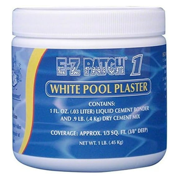 1 White Pool Plaster Repair 1 lb.