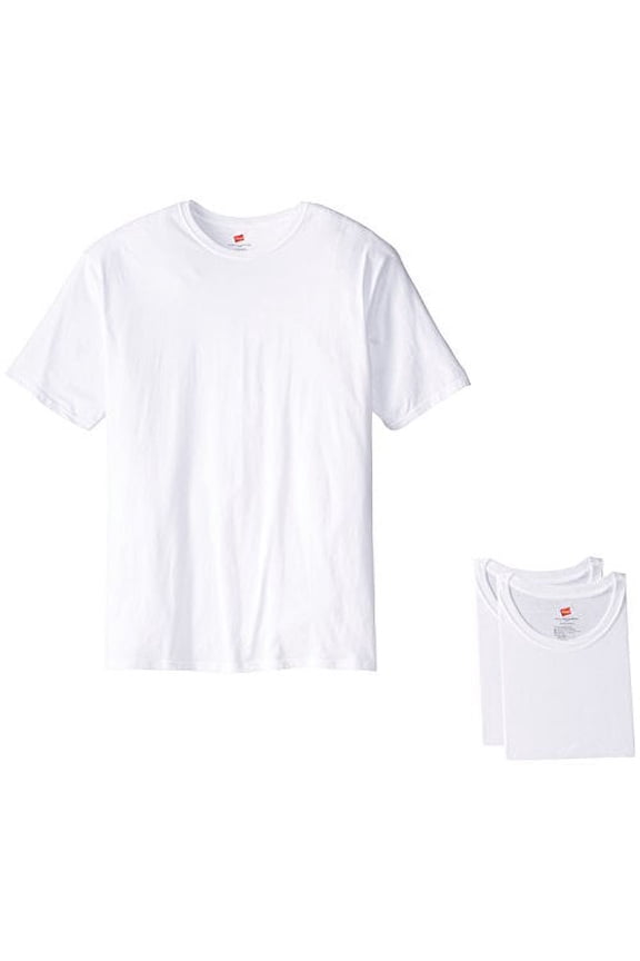 Men's Tall Man Crew T-Shirt, White, X-Large/Tall (Pack of 3)