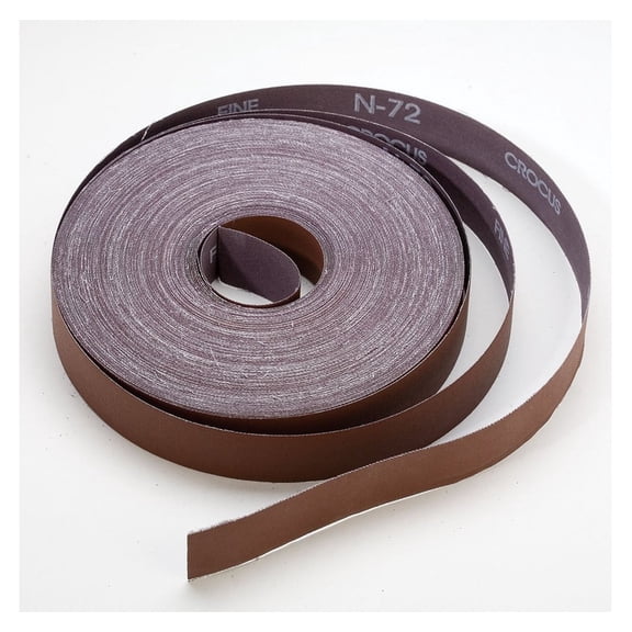 1" Wide | 220 Grit Aluminum Oxide Crocus Cloth for Polishing | 50 Yards
