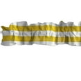 thumbnail image 1 of 1" Wide Stripes Cotton Curtain Sleeve Topper Window Treatment, 1 of 11