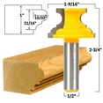 thumbnail image 1 of 1" Window Sill Router Bit - 1/2" Shank - Yonico 18146, 1 of 1
