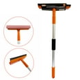 thumbnail image 1 of 1 Window Squeegee Cleaner 48" Extendable Metal Handle Car Cleaning Window Glass, 1 of 6