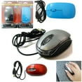 thumbnail image 1 of 1 Wired Basic Optical Mouse USB Scroll Wheel Mice Laptop Computer PC Desktop New, 1 of 6