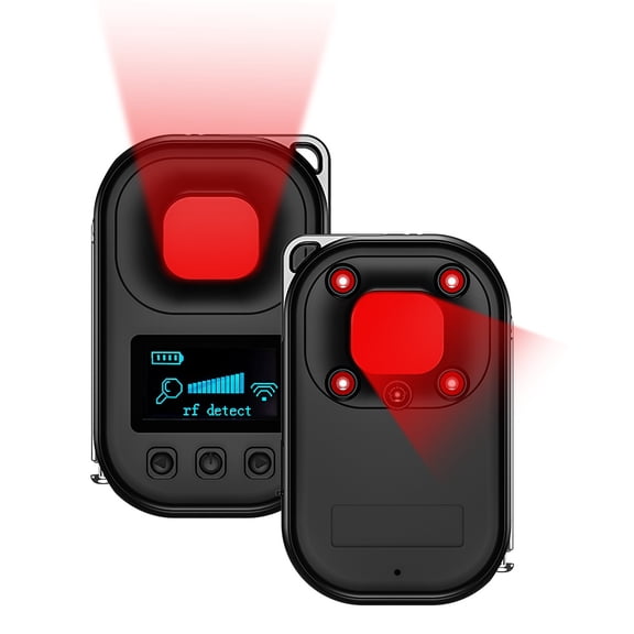 1 Wireless Signal and Hidden Camera Detector, Portable Anti Spy Bug Finder, Anti GPS Locator, USB Charging, Suitable for Home, Office, and Travel -450mAh Battery