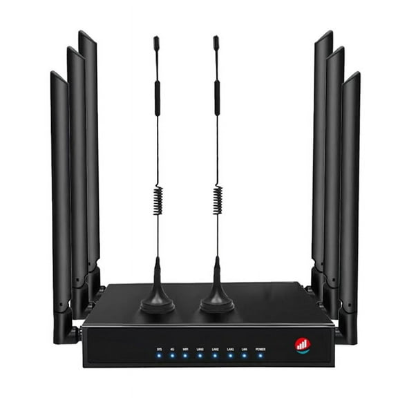 1 * Wireless router 2 * antenna 1 * power adapter-Black