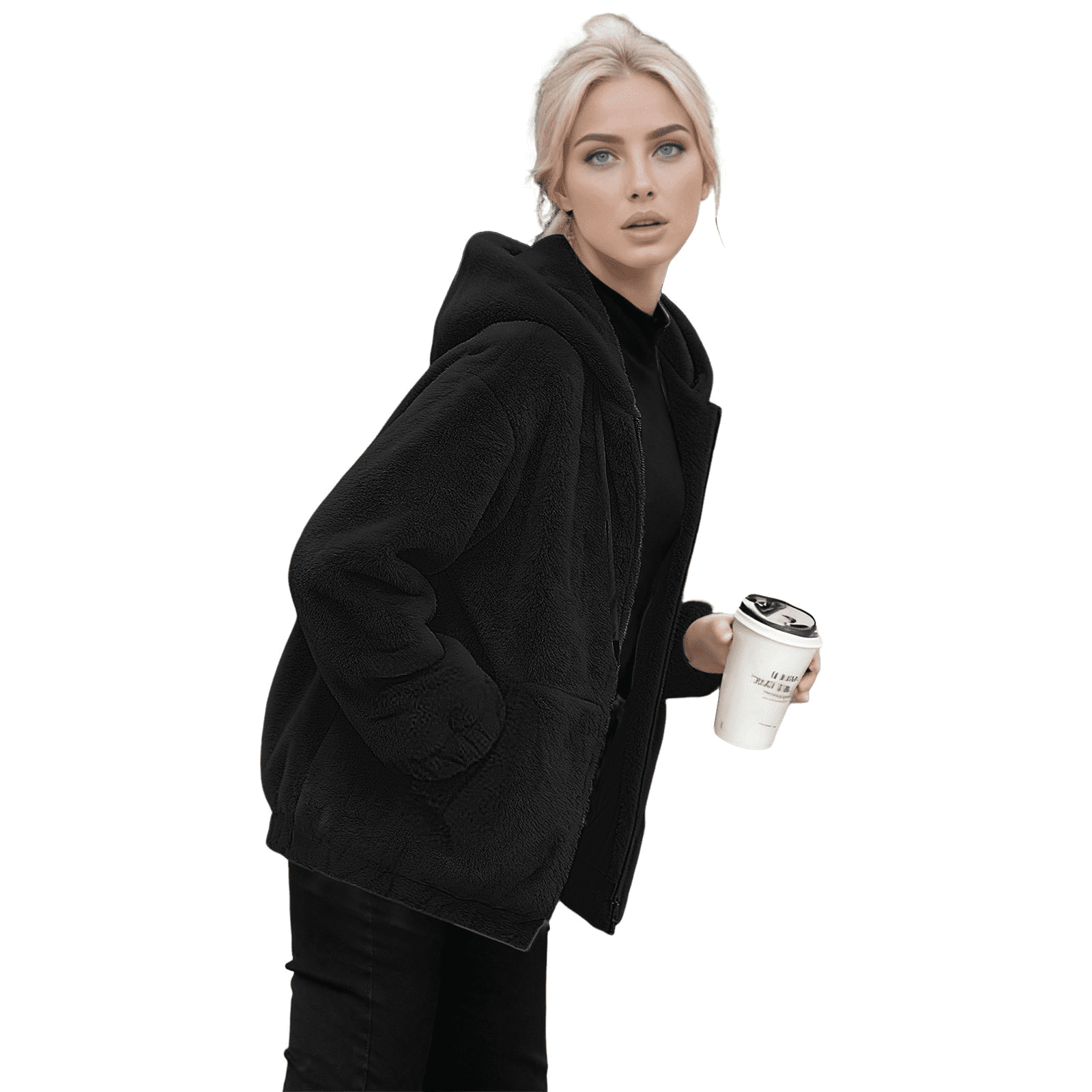Nautica Women s 3 4 Hooded Peacoat Pea coats women Peacoat