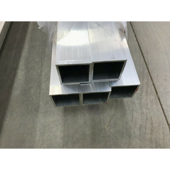 1"X 1" X 1/8"(.125) Wall 6061 T6 Aluminum Square Tube 24" Piece