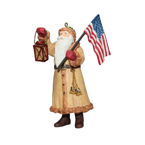 1 X 2004 Hallmark Ornament North Pole Patriot