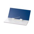 thumbnail image 1 of 1" X 3" Name Tag / Badge Blanks with Pin - 10 Pack (Blue), 1 of 1