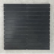 1 X 6 Stack Basalt Stone Mosaic Wall And Floor Tile 10 Sheets