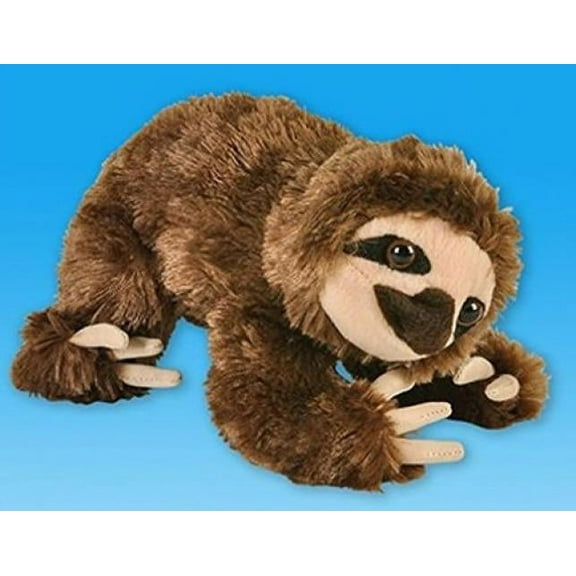 1 X 8" Brown Sloth Bear Plush Stuffed Animal Toy