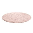 thumbnail image 1 of 1 X Anti-Slip Floor Shower Rug Home Decor Soft Bath Bedroom Non-Slip Floor Shower Rug Yoga Plush Round Mat, 1 of 2